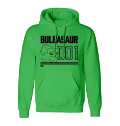 PokÃÂ©mon - Pokemon sweater ÃÂ  capuche Bulbizarre Line Art 