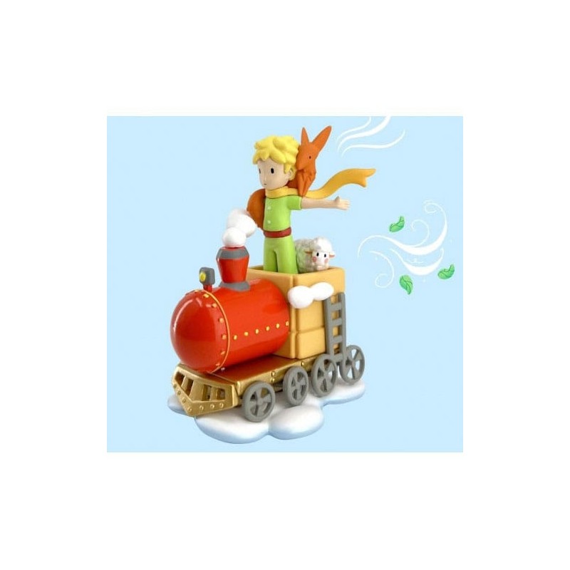 Le Petit Prince - Figurine  et ses amis dans le train 8 cm
