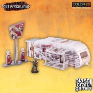 Post Apocalypse ColorED - Maquette pour jeu de figurines 28 mm The Caravan