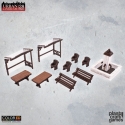 Urban Landscape ColorED - Maquette pour jeu de figurines 28 mm Urban Furniture