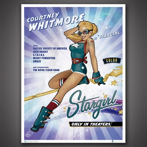 DC Comics Bombshells - Lithographie Stargirl 46 x 61 cm
