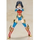 DC Comics - Figurine Plastic Model Kit Cross Frame Girl Wonder Woman Humikane Shimada Ver. 16 cm