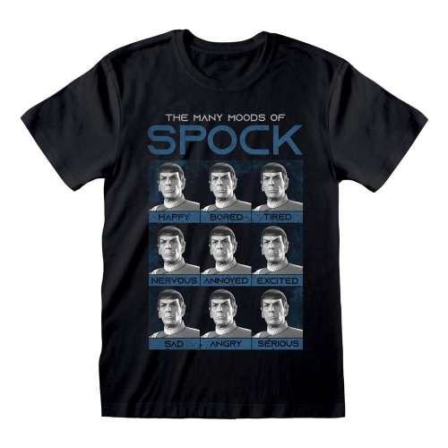 Star Trek - T-Shirt Many Mood Of Spock 