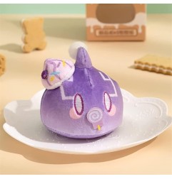 Genshin Impact - Peluche Slime Sweets Party Series Electro Slime Blueberry Candy Style 7cm