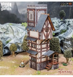 Jeux de figurines - Age of Fantasy ColorED maquette pour jeu de figurines 28 mm Scholar's Tower