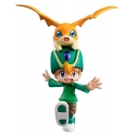 Digimon Adventure G.E.M. Series - Statuette Takaishi Takeru & Patamon 11 cm