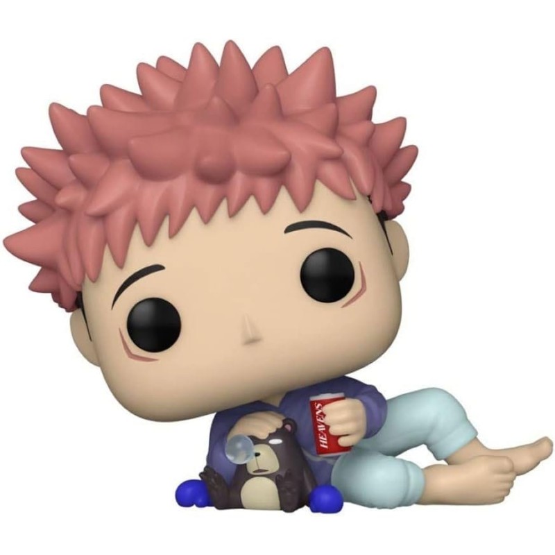 Jujutsu Kaisen - POP! Animation Vinyl figurine Itadori w/ Tsukamoto Doll 9 cm