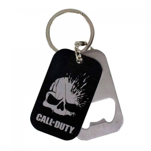 Call of Duty - Porte-clés avec décapsuleur Dog Tag