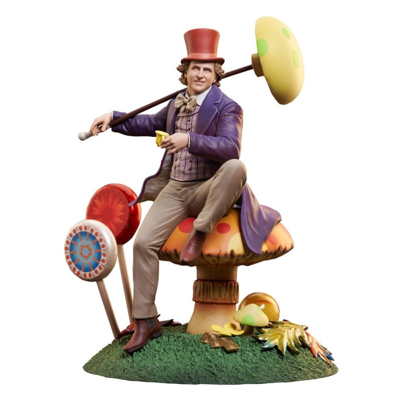 Charlie et la Chocolaterie - (1971) Gallery statuette Willy Wonka 25 cm