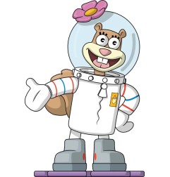 Bob l'éponge - Vinyl figurine Sandy Cheeks 11 cm