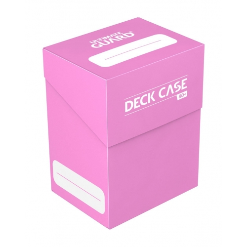 Ultimate Guard - Boite pour cartes Deck Case 80+ taille standard Rose