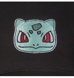 Pokémon - Pokemon casquette hip hop Bulbizarre Badge