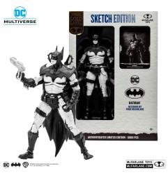 DC Comics - DC Multiverse figurine Batman by Todd McFarlane Sketch Edition (Gold Label) 18 cm