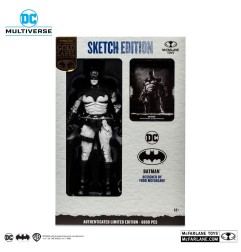 DC Comics - DC Multiverse figurine Batman by Todd McFarlane Sketch Edition (Gold Label) 18 cm