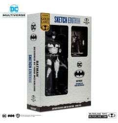 DC Comics - DC Multiverse figurine Batman by Todd McFarlane Sketch Edition (Gold Label) 18 cm
