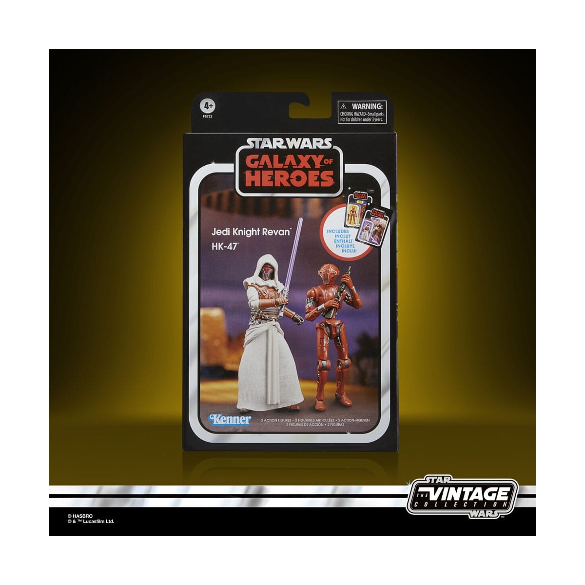 Star Wars Galaxy of Heroes Vintage Collection Pack 2 figurines Jedi