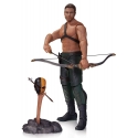 Arrow - Figurine Oliver Queen & Totem 17 cm