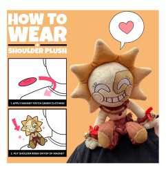 Five Nights at Freddy's - Peluche Sun Shoulder Rider 15 cm