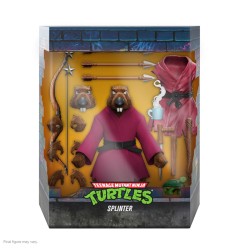 Les Tortues Ninja - Figurine Ultimates Splinter (Flocked) 18 cm