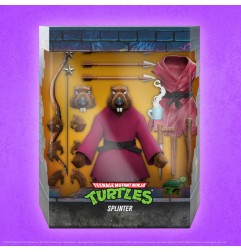 Les Tortues Ninja - Figurine Ultimates Splinter (Flocked) 18 cm
