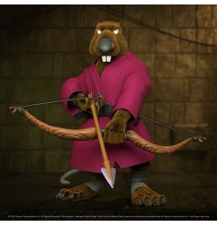 Tortues Ninja - Les Tortues ninja figurine Ultimates Splinter (Flocked) 18 cm