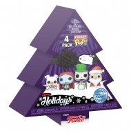 L'étrange Noël de Mr. Jack - Pack 4 figurines Pocket POP! Tree Holiday 4 cm