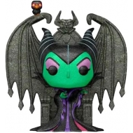 Disney - Figurine POP! Deluxe Villains Maleficent on Throne (DGLT) 9 cm