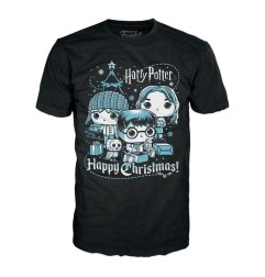 Harry Potter - POP! Tees T-Shirt Ron, Hermione, Harry 