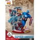 Marvel Comics - Diorama D-Stage Captain America 16 cm