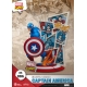 Marvel Comics - Diorama D-Stage Captain America 16 cm