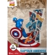 Marvel Comics - Diorama D-Stage Captain America 16 cm