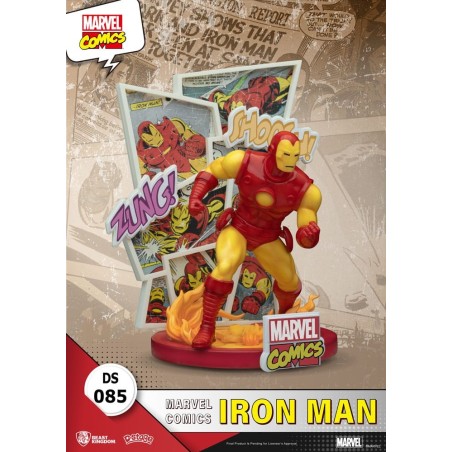 Marvel Comics - Diorama D-Stage Iron Man 16 cm