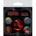 Dungeons & Dragons - Pack 5 badges Movie Dungeons & Dragons