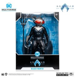 Aquaman et le Royaume perdu - Figurine Megafig DC Multiverse Black Manta 30 cm
