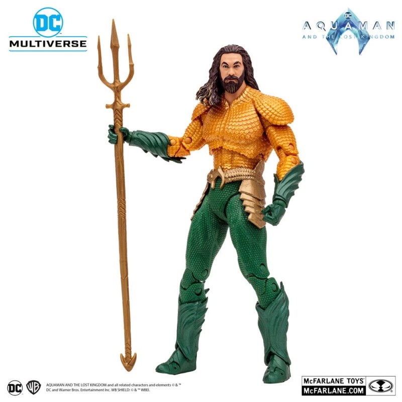 DC Comics - Aquaman et le Royaume perdu figurine DC Multiverse Aquaman 18 cm