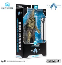 DC Comics - Aquaman et le Royaume perdu figurine DC Multiverse King Kordax 18 cm