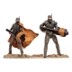 Dune, deuxième partie - Pack de 2 figurines Stilgar & Shishakli (Gold Label) 18 cm