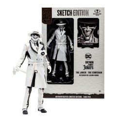 DC Comics - Batman: Three Jokers DC Multiverse figurine The Joker: The Comedian Sketch Edition (Gold Label) 18 cm