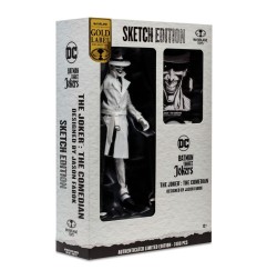 DC Comics - Batman: Three Jokers DC Multiverse figurine The Joker: The Comedian Sketch Edition (Gold Label) 18 cm