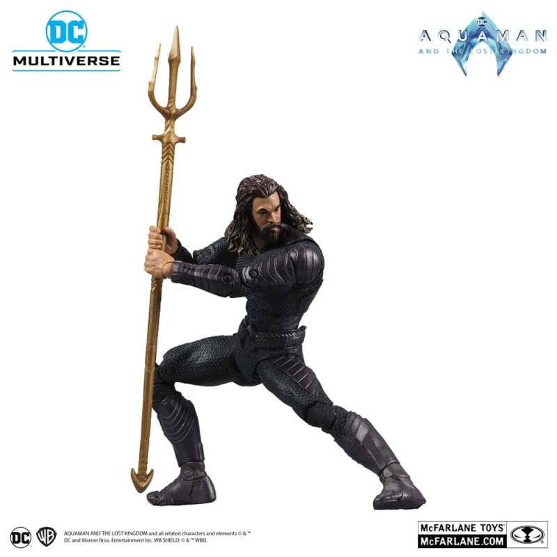 DC Comics - Aquaman et le Royaume perdu figurine DC Multiverse Aquaman with Stealth Suit 18 cm