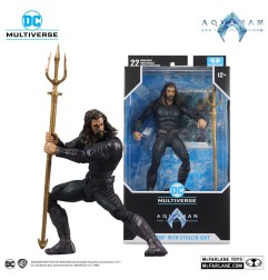 DC Comics - Aquaman et le Royaume perdu figurine DC Multiverse Aquaman with Stealth Suit 18 cm