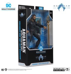 DC Comics - Aquaman et le Royaume perdu figurine DC Multiverse Aquaman with Stealth Suit 18 cm