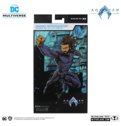 DC Comics - Aquaman et le Royaume perdu figurine DC Multiverse Aquaman with Stealth Suit 18 cm
