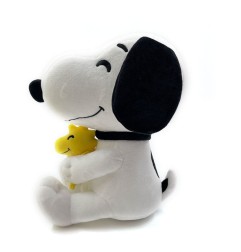 Peanuts - Peluche Snoopy and Woostock 22 cm