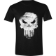 The Punisher - T-Shirt Distressed Skull  