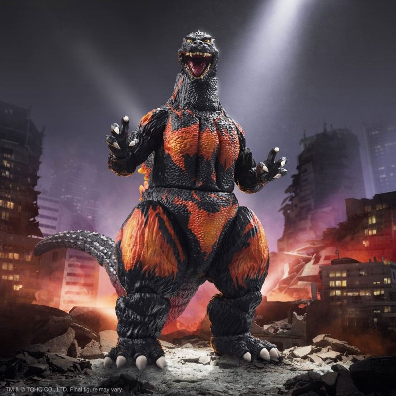 Godzilla - Toho figurine Ultimates Burning 1995 20 cm Godzilla - Toho figurine Ultimates Burning 1995 20 cm