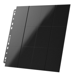 Ultimate Guard - 24-Pocket QuadRow Pages Side-Loading Noir (10)