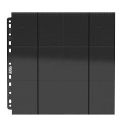 Ultimate Guard - 24-Pocket QuadRow Pages Side-Loading Noir (10)