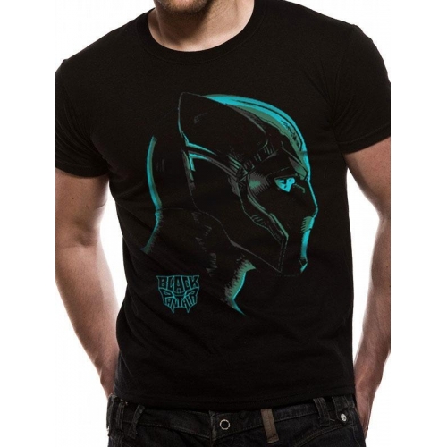 Black Panther - T-Shirt Neon Face