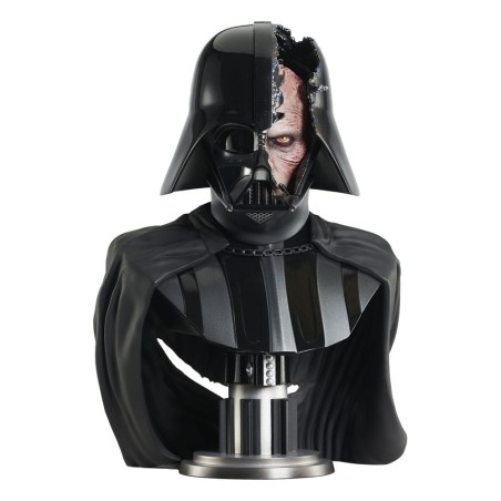 Star Wars : Obi-Wan Kenobi Legends in 3D - Buste 1/2 Darth Vader (Damaged Helmet) 28 cm